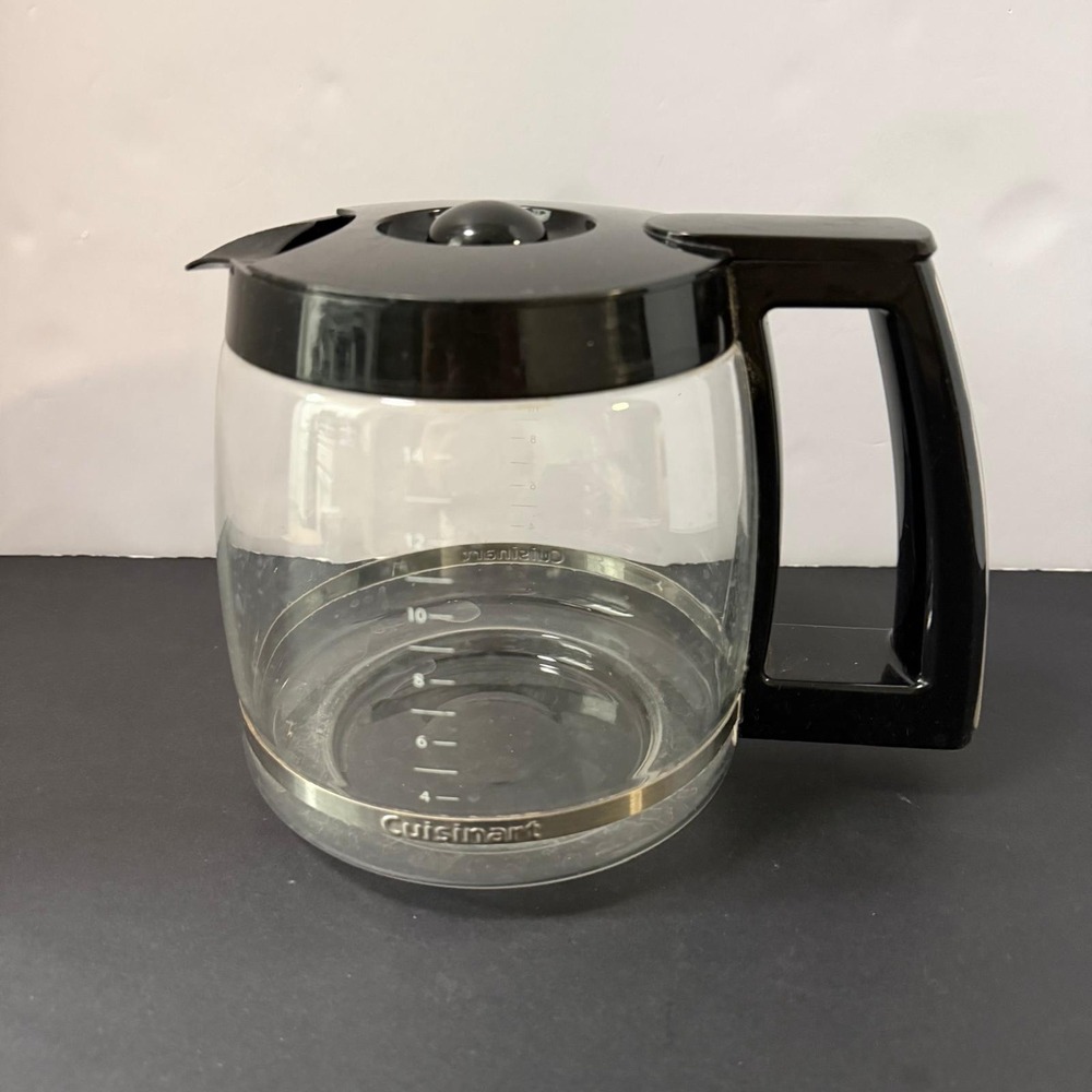 Cuisinart 12-Cup Glass Carafe Replacement for Cuisinart Coffee Maker Models DCC
